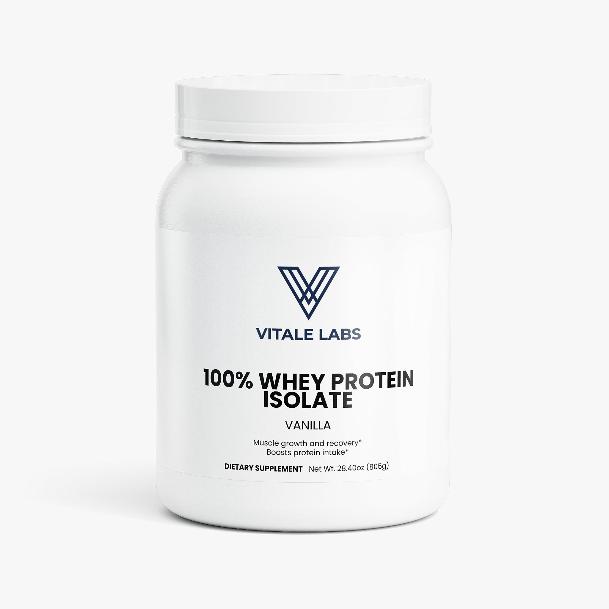 100% Whey Protein Isolate (Vanilla)